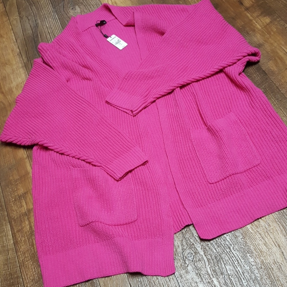 Express Open Oversized Cardigan NWT